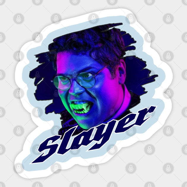 Guillermo Vampire Slayer Sticker by Geraldines